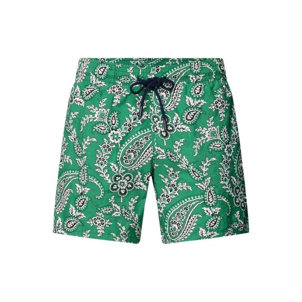 ETRO Paisley Print Swim Shorts Men GREEN Beachwear